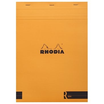 Rhodia A4 Turuncu Kapak Çizgisiz Bloknot 70 Sayfa