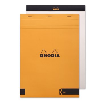Rhodia A4 Turuncu Kapak Çizgisiz Bloknot 70 Sayfa