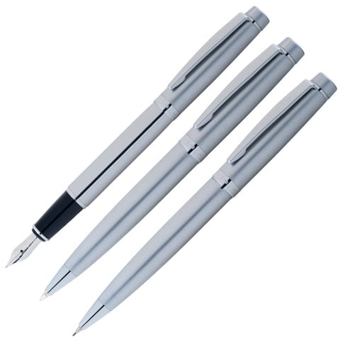 Scrikss 38 3 Lü Kalem Takımı Mat Krom