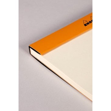 Rhodia A4 Siyah Kapak Çizgisiz Bloknot 70 Sayfa