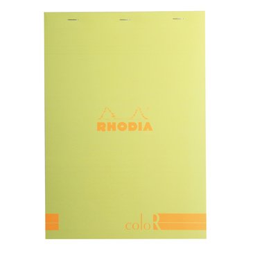 Rhodia A4 Anason Yeşili Kapak Çizgili Bloknot 70 Sayfa