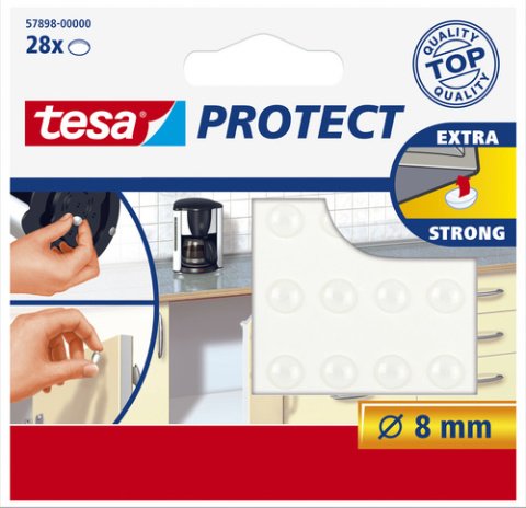 Tesa Ses Önleyici Pastil  28ADX8MM Şeffaf