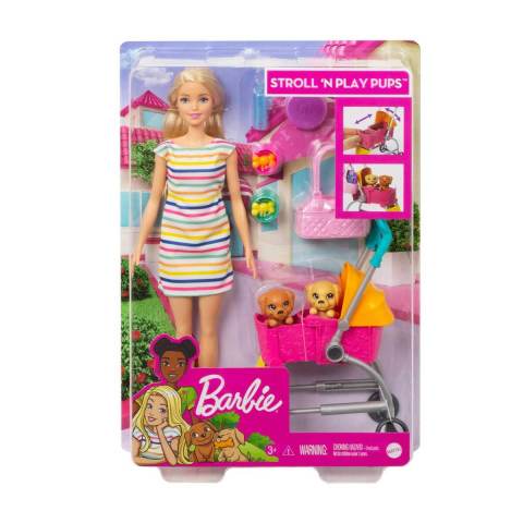 Barbie'nin ve Köpekleri Geziyor Oyun Seti GHV92