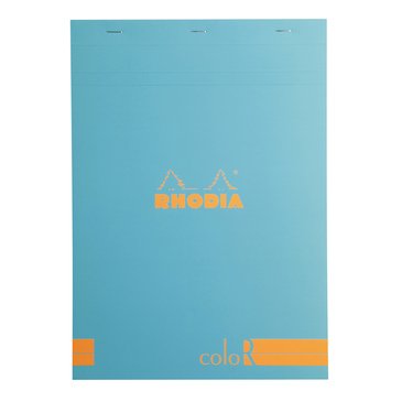 Rhodia A4 Turkuaz Kapak Çizgili Bloknot 70 Sayfa