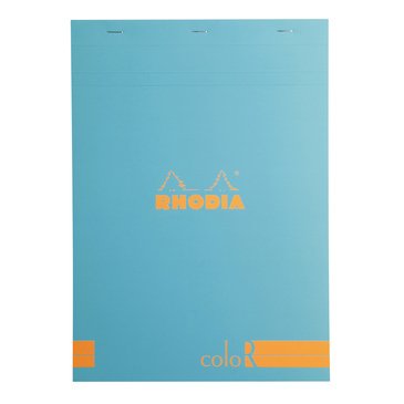 Rhodia A4 Turkuaz Kapak Çizgili Bloknot 70 Sayfa