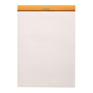 Rhodia A4 Turkuaz Kapak Çizgili Bloknot 70 Sayfa