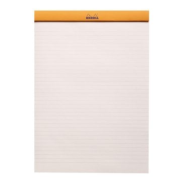 Rhodia A4 Mor Kapak Çizgili Bloknot 70 Sayfa