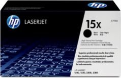HP 15X Yüksek Kapasiteli Siyah Orijinal LaserJet Toner