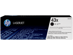 HP 43X Yüksek Kapasiteli Siyah Orijinal LaserJet Toner Kartuşu (C8543X)