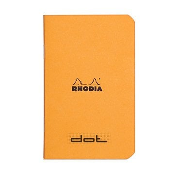 Rhodia Turuncu Kapak Dot Not Defteri 7.5x12cm