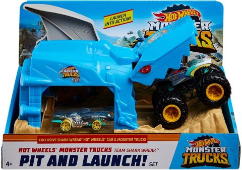 Hot Wheels Monster Trucks Fırlatıcılı Oyun Seti GKY03