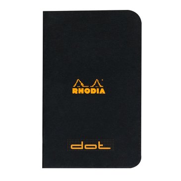 Rhodia Siyah Kapak Dot Not Defteri 7.5x12cm