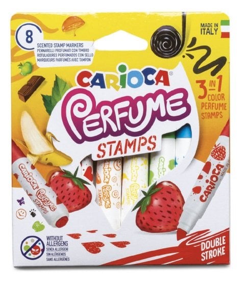 Carioca Parfümlü Damgalı Keçeli Boya Kalem Seti 8 Renk