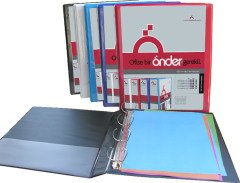 Önder 2012 A4 Sunum Klasörü 4 Halka 2cm. Kırmızı