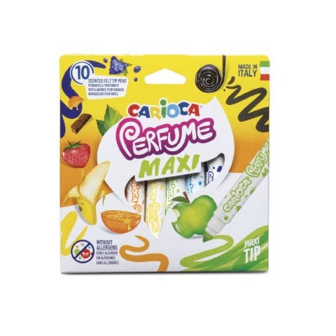Carioca Parfümlü Jumbo Keçeli Boya Kalem Seti 12 Renk