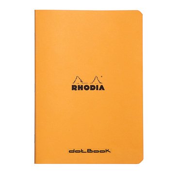 Rhodia A5 Turuncu Kapak Dot Not Defteri