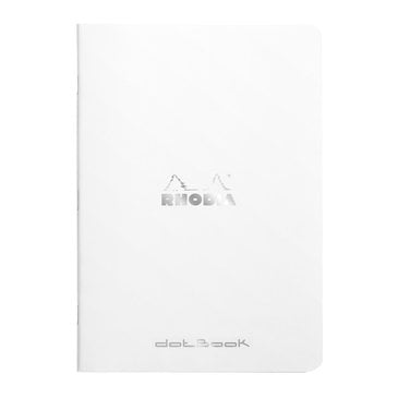 Rhodia A5 Beyaz Kapak Dot Not Defteri