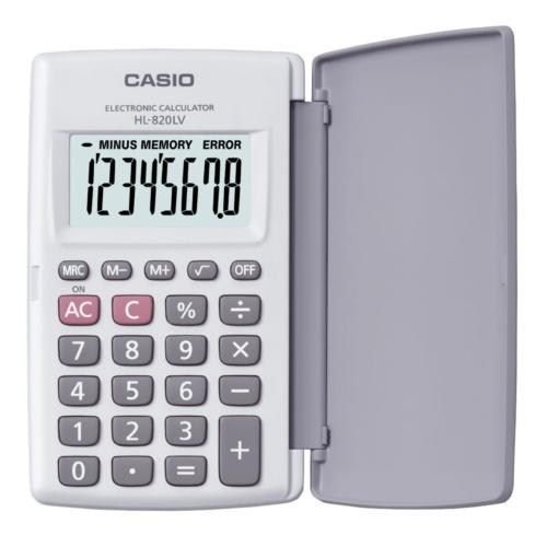 Casio HL-820LV-WE Hesap Makinesi