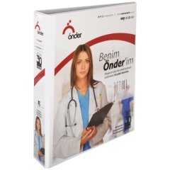 Önder 2009 A4 Sunum Klasörü 2 Halka 9cm. Mavi
