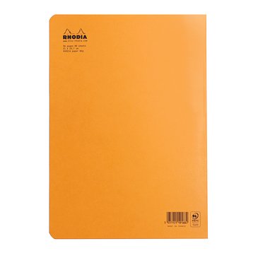 Rhodia A4 Turuncu Kapak Çizgili Not Defteri