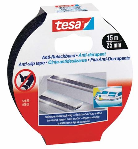 Tesa Merdiven Kaydırmaz Bandı 25mmx15m.