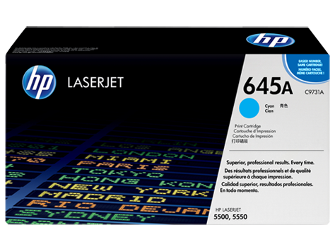 HP 645A Camgöbeği Orijinal LaserJet Toner Kartuşu (C9731A)