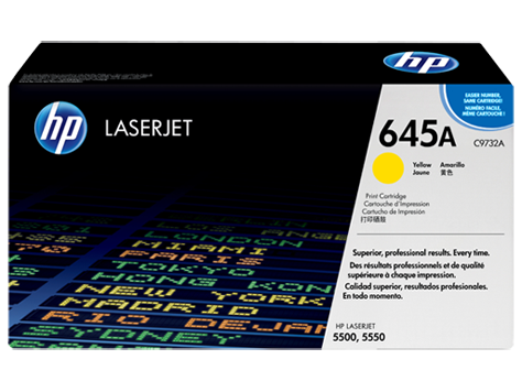 HP 645A Sarı Orijinal LaserJet Toner Kartuşu (C9732A)