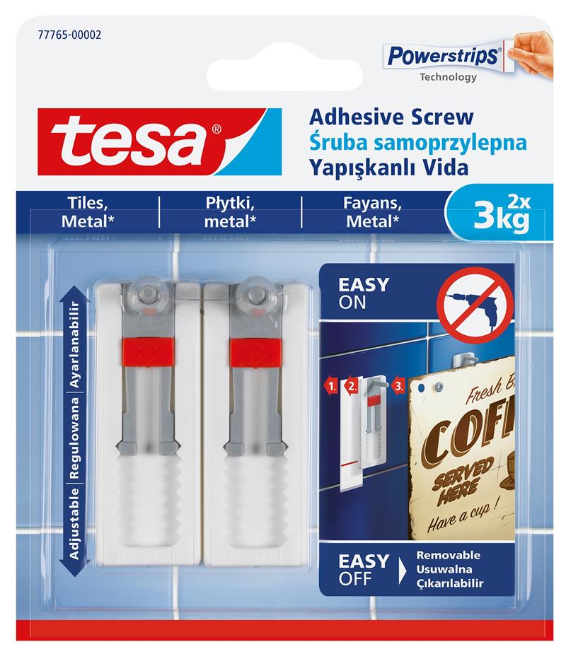 Tesa Askı Yapışkanlı Vida 3kg.