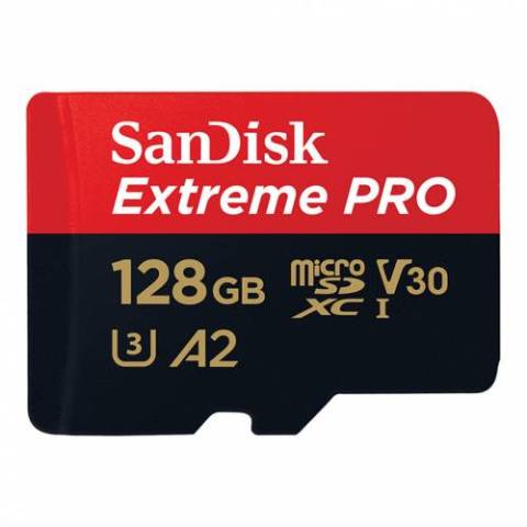 Sandisk Extreme PRO 128GB MicroSDXC UHS-1 A2 170MB/s SDSQXCY-128G-GN6MA