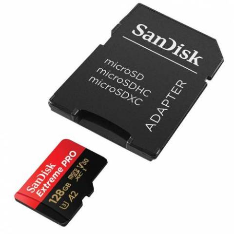 Sandisk Extreme PRO 128GB MicroSDXC UHS-1 A2 170MB/s SDSQXCY-128G-GN6MA