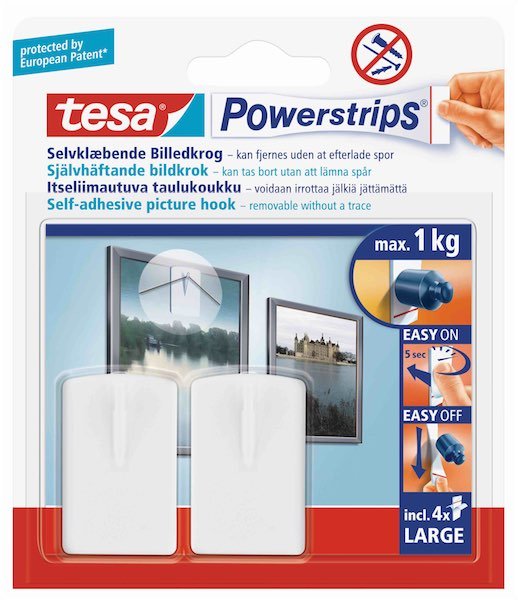 Tesa Sökülebilir Resim Askısı 1kg.