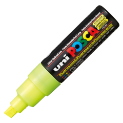 Uni POSCA 8.0 Su Bazlı Poster Markörü F.Sarı