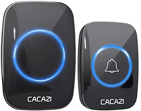 Kablosuz Uzaktan Kumandalı Kapı Zili Led Melodili 300 Metre Cacazi