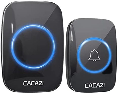 Kablosuz Uzaktan Kumandalı Kapı Zili Led Melodili 300 Metre Cacazi
