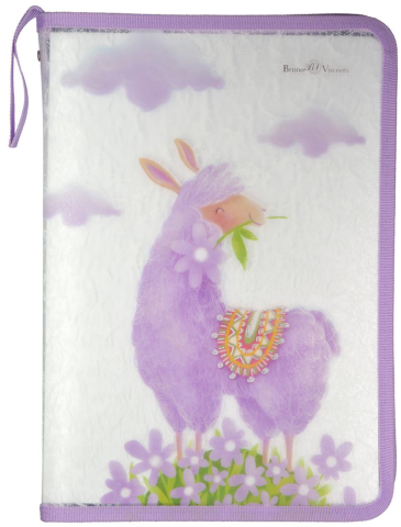 Bruno Visconti Fermuarlı Dosya A4 Tilki 14-032/03