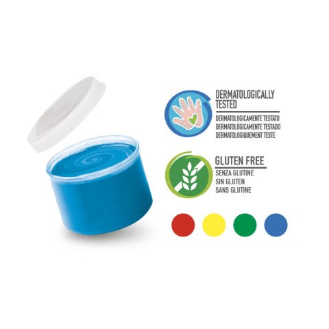 Carioca Yıkanabilir Bebek Parmak Boyası 4 Renk