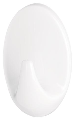 Tesa Kendinden Yapışkanlı Permanent Oval Küçük Beyaz Askı