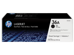 HP 36A 2'li Paket Siyah Orijinal LaserJet Toner Kartuşları (CB436AD)