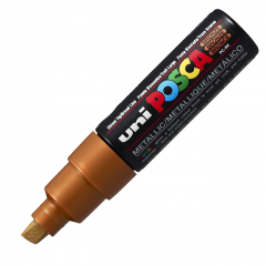 Uni POSCA 8.0 Su Bazlı Poster Markörü Bronz