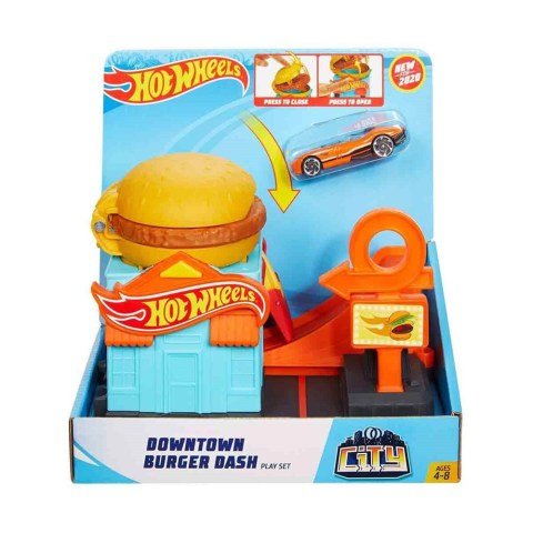 Hot Wheels Şehir Merkezi Hamburger Restoranı Hücumu