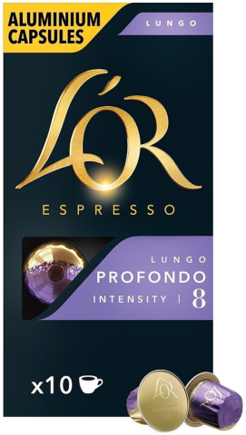 Jacobs Espresso L'or Kapsül Kahve 10'lu Lungo Profondo 08 4028594