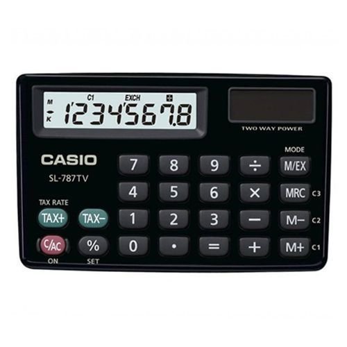 Casio SL-787TV-BK Hesap Makinesi