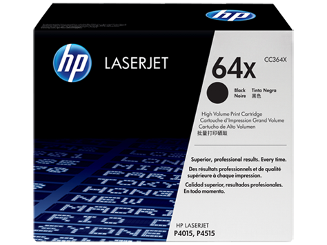 HP 64X Yüksek Kapasiteli Siyah Orijinal LaserJet Toner Kartuşu (CC364X)