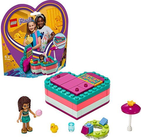 Lego Friends 41384 Andrea'nın Yaz Kalp Kutusu