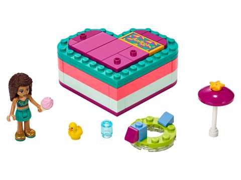 Lego Friends 41384 Andrea'nın Yaz Kalp Kutusu