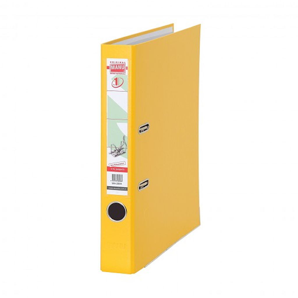 Manu 2035 Klasör Dar Sarı