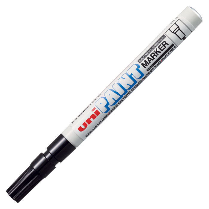 Uni PAINT MARKER 0.8-1.2 Boyama Markörü Siyah