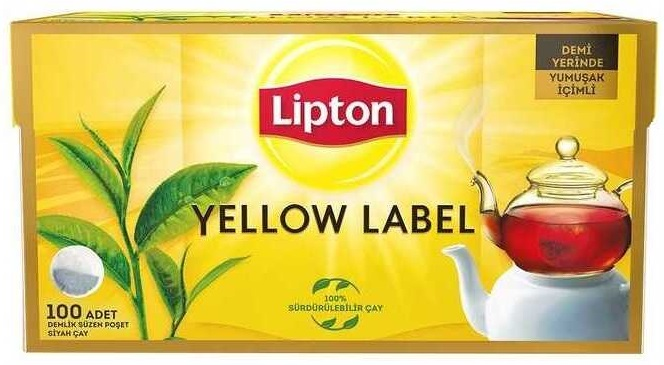 Lipton Demlik Poşet Çay Yellow Label 3,2GRX100'lü 70006862