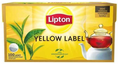 Lipton Demlik Poşet Çay Yellow Label 3,2GRX100'lü 70006862