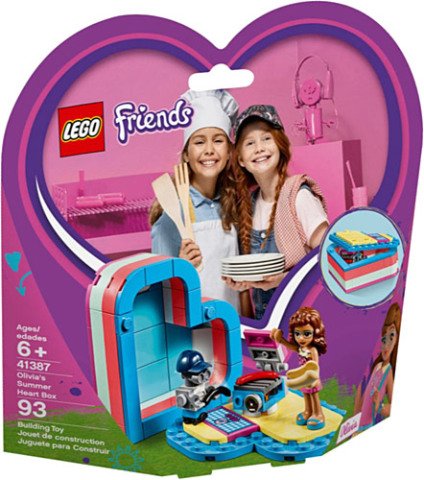 Lego Friends 41387 Olivia’nın Yaz Kalp Kutusu